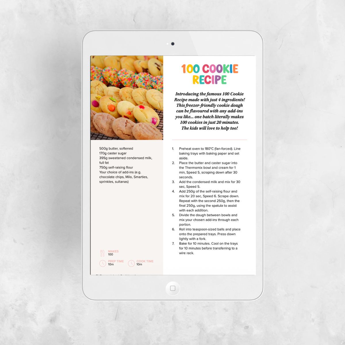 THERMOMIX LUNCH BOX EBOOK | VOLUME 1