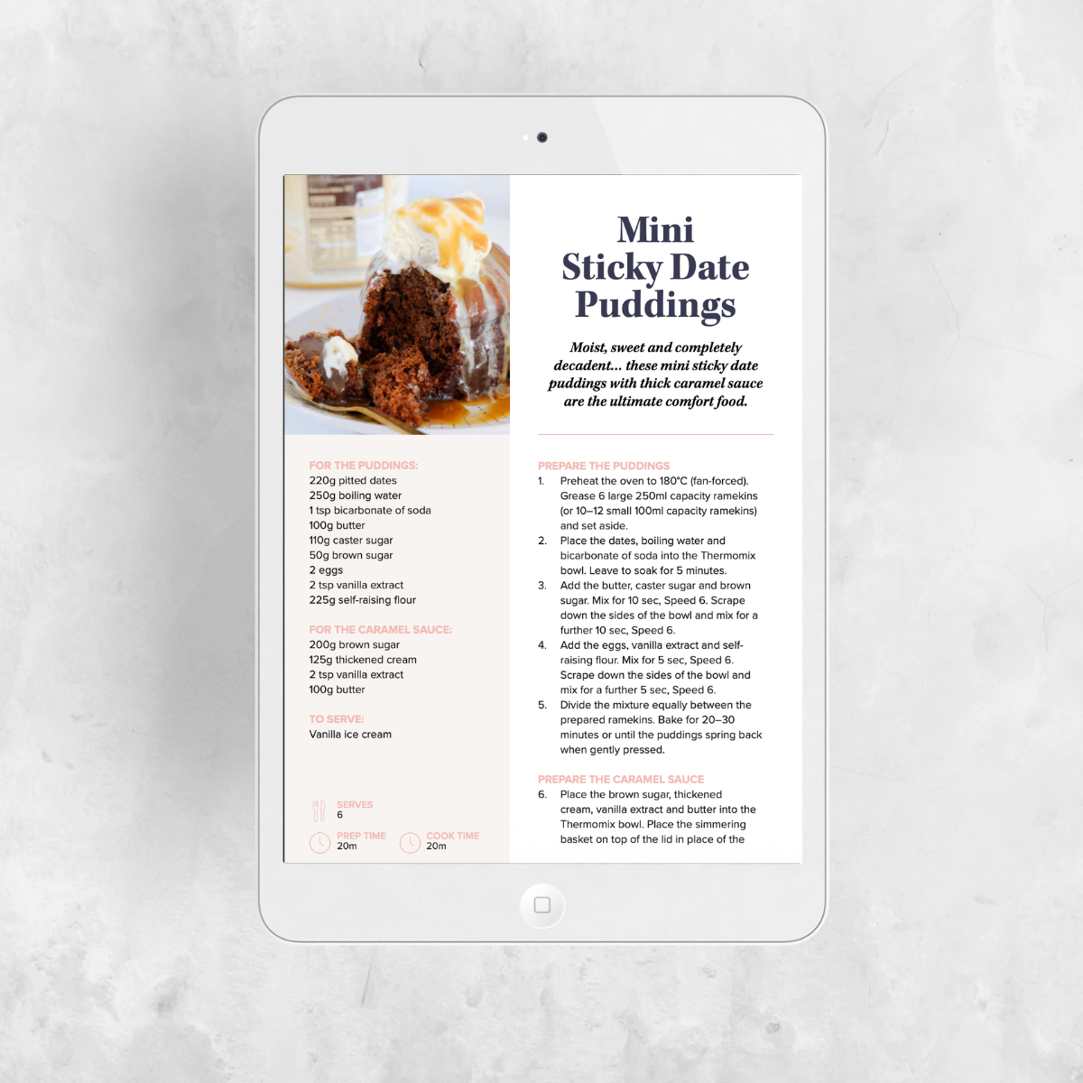 THERMOMIX DECADENT DESSERTS EBOOK