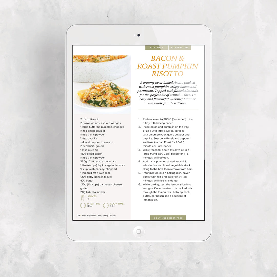 DINNER MADE EASY | 40+ FUSS-FREE MEALS FOR BUSY FAMILIES EBOOK