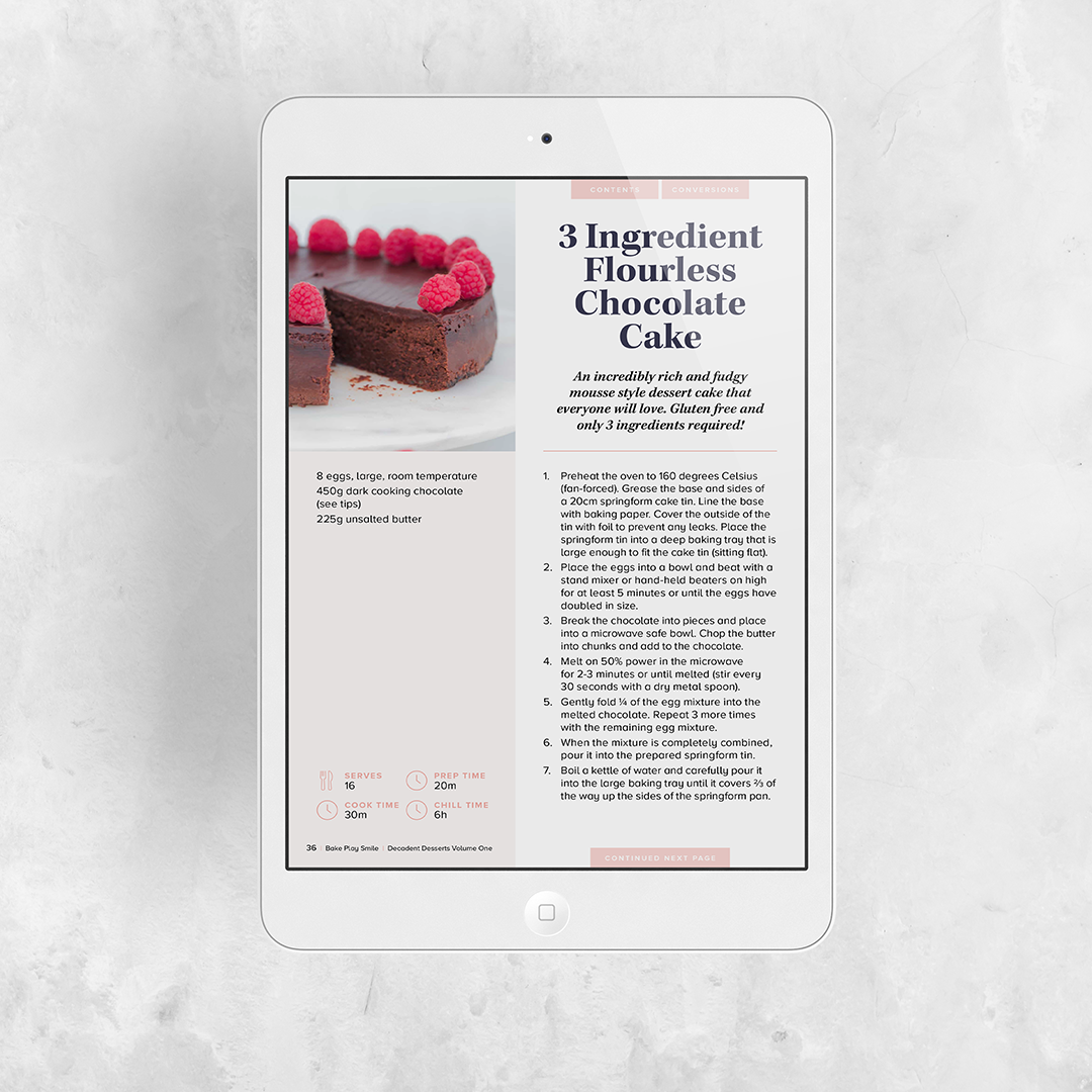 DECADENT DESSERTS EBOOK | SOMETHING SWEET FOR EVERY OCCASION