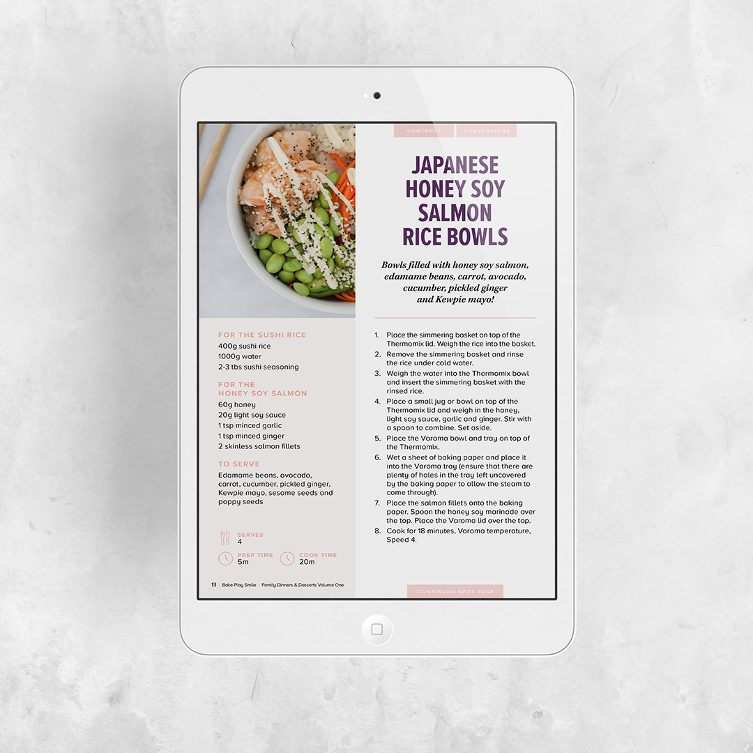 THERMOMIX DINNERS & DESSERTS VOL 1 EBOOK