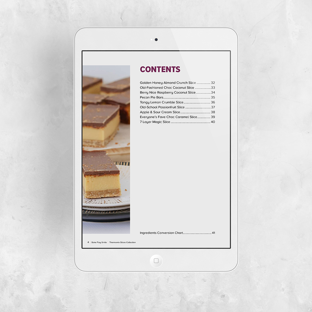 THERMOMIX SLICES EBOOK | THE ULTIMATE COLLECTION