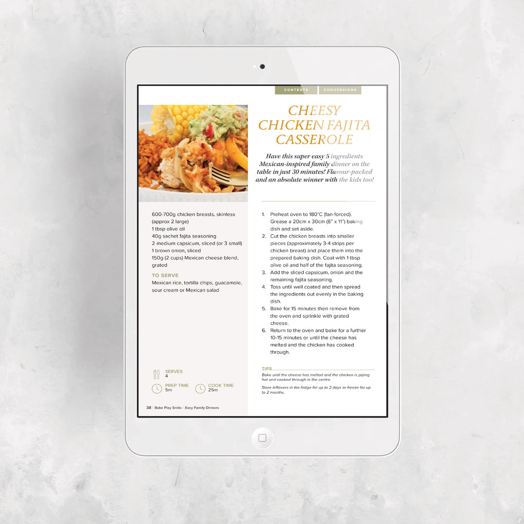DINNER MADE EASY | 40+ FUSS-FREE MEALS FOR BUSY FAMILIES EBOOK