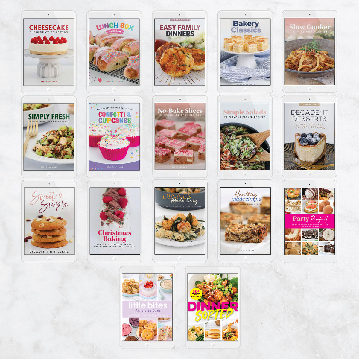 THE COMPLETE BAKE PLAY SMILE EBOOK COLLECTION | 17 EBOOKS