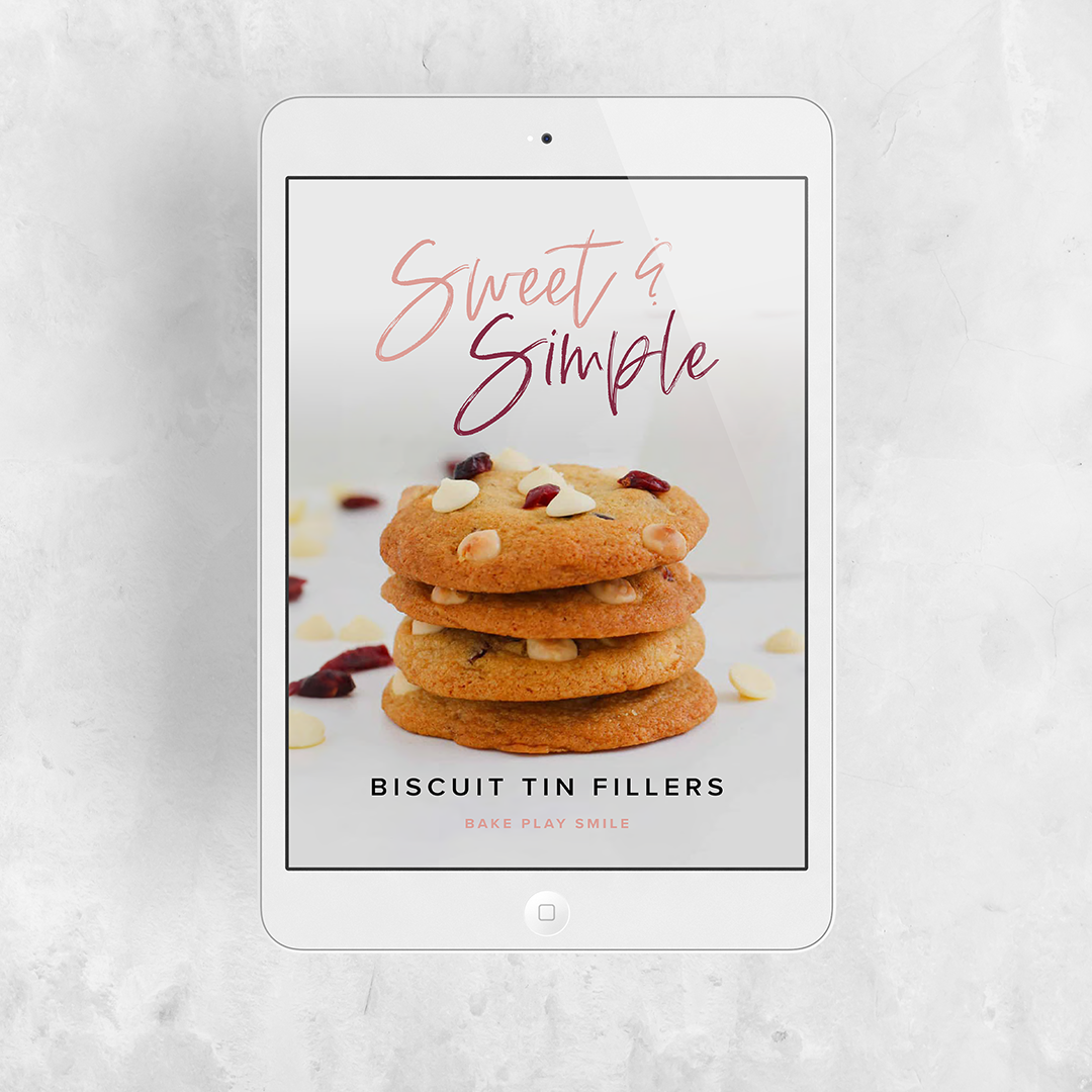 SWEET & SIMPLE BISCUIT TIN FILLERS EBOOK | 38 RECIPES