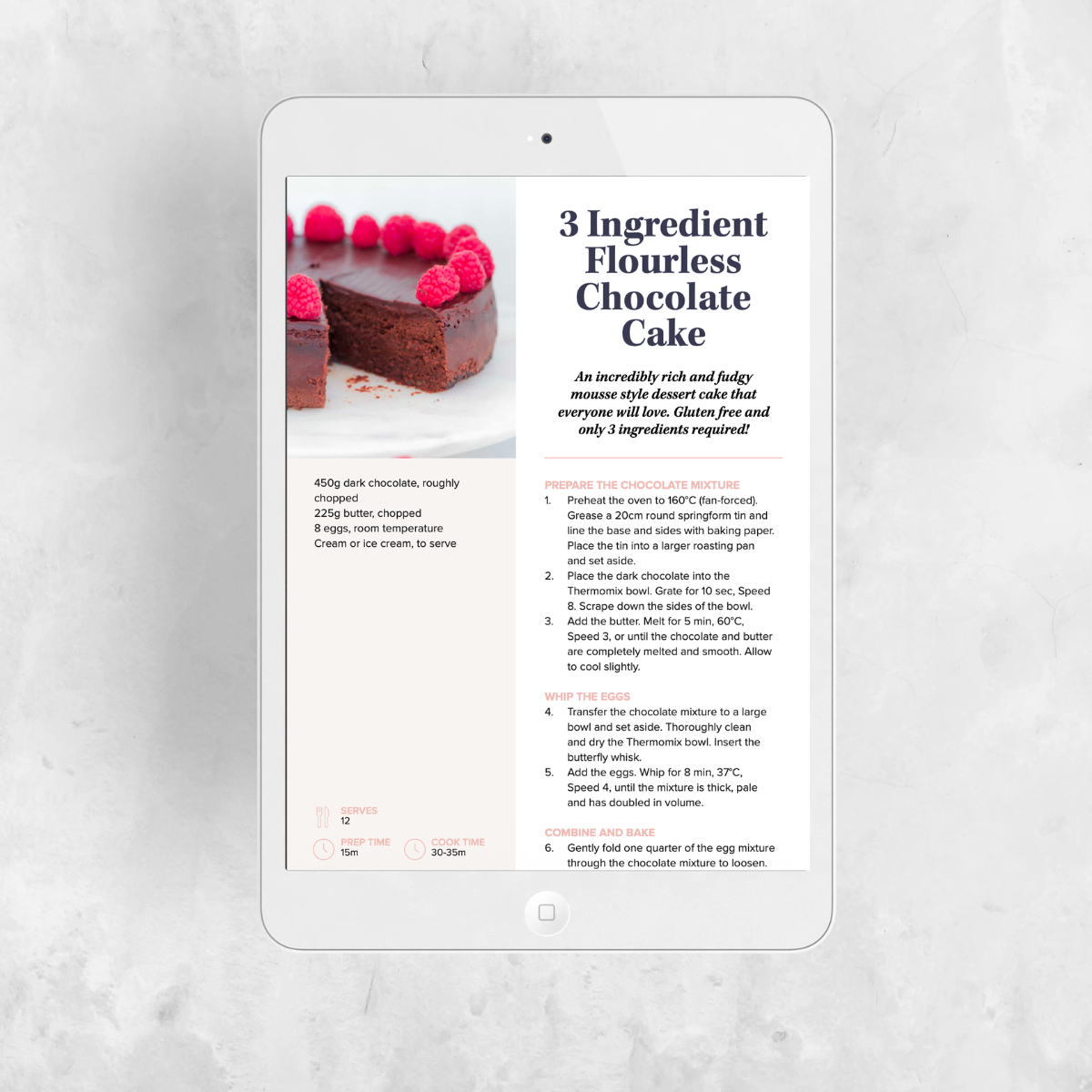 THERMOMIX DECADENT DESSERTS EBOOK