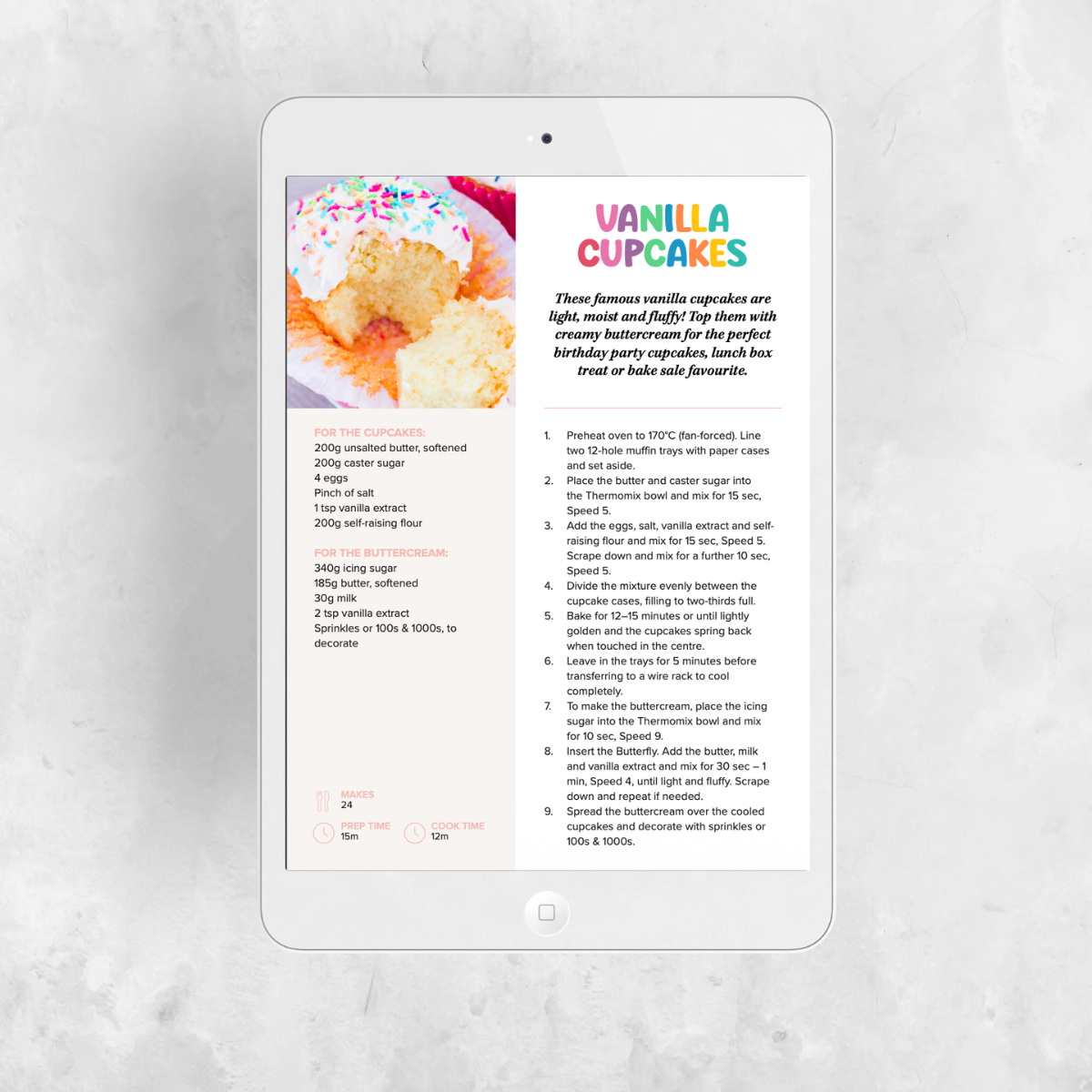 THERMOMIX LUNCH BOX EBOOK | VOLUME 1