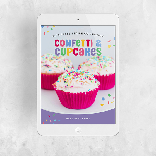 CONFETTI & CUPCAKES | KIDS PARTY RECIPE COLLECTION EBOOK