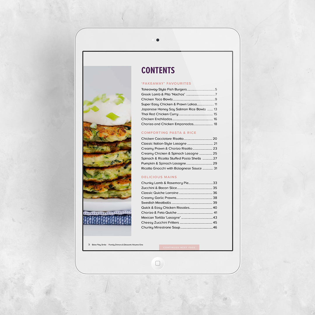 THERMOMIX DINNERS & DESSERTS VOL 1 EBOOK