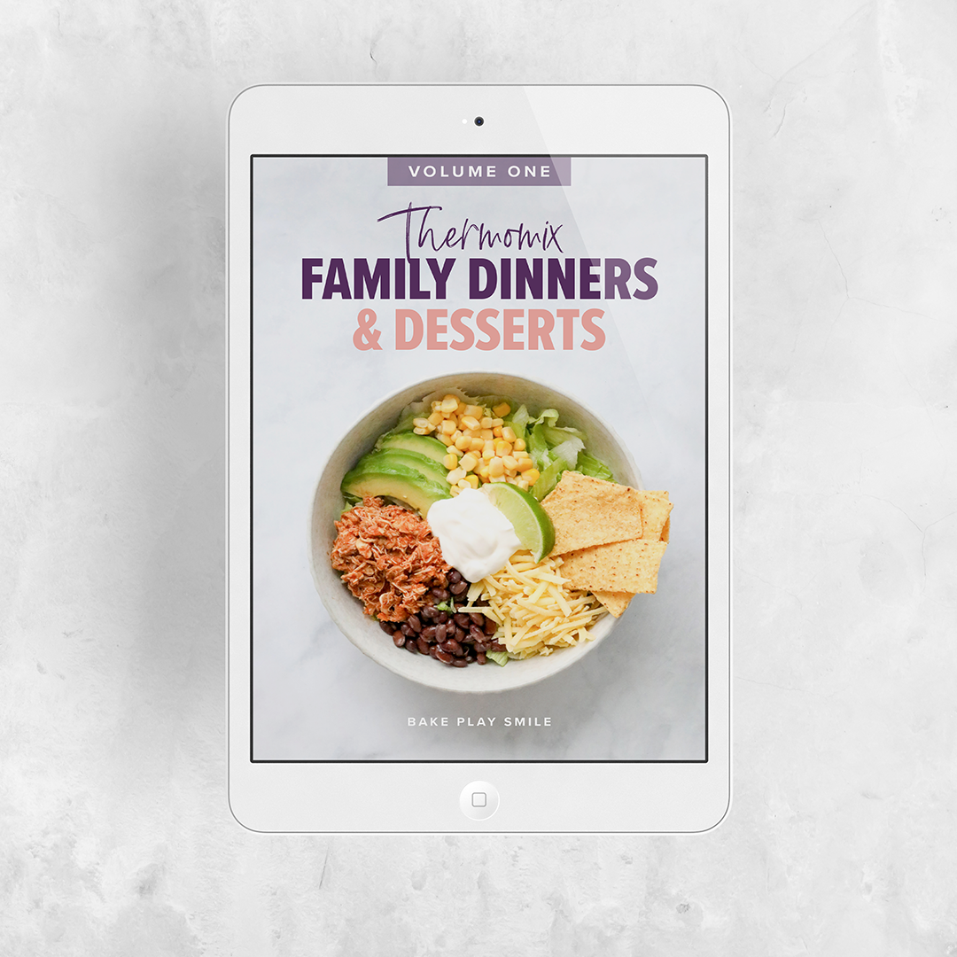 Thermomix Dinners & Desserts Vol 1 eBook cover