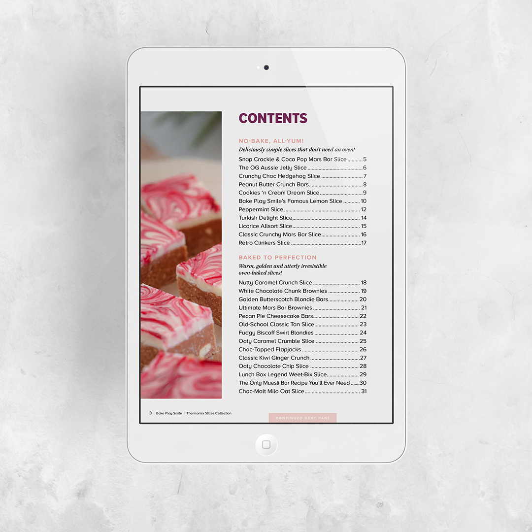 THERMOMIX SLICES EBOOK | THE ULTIMATE COLLECTION