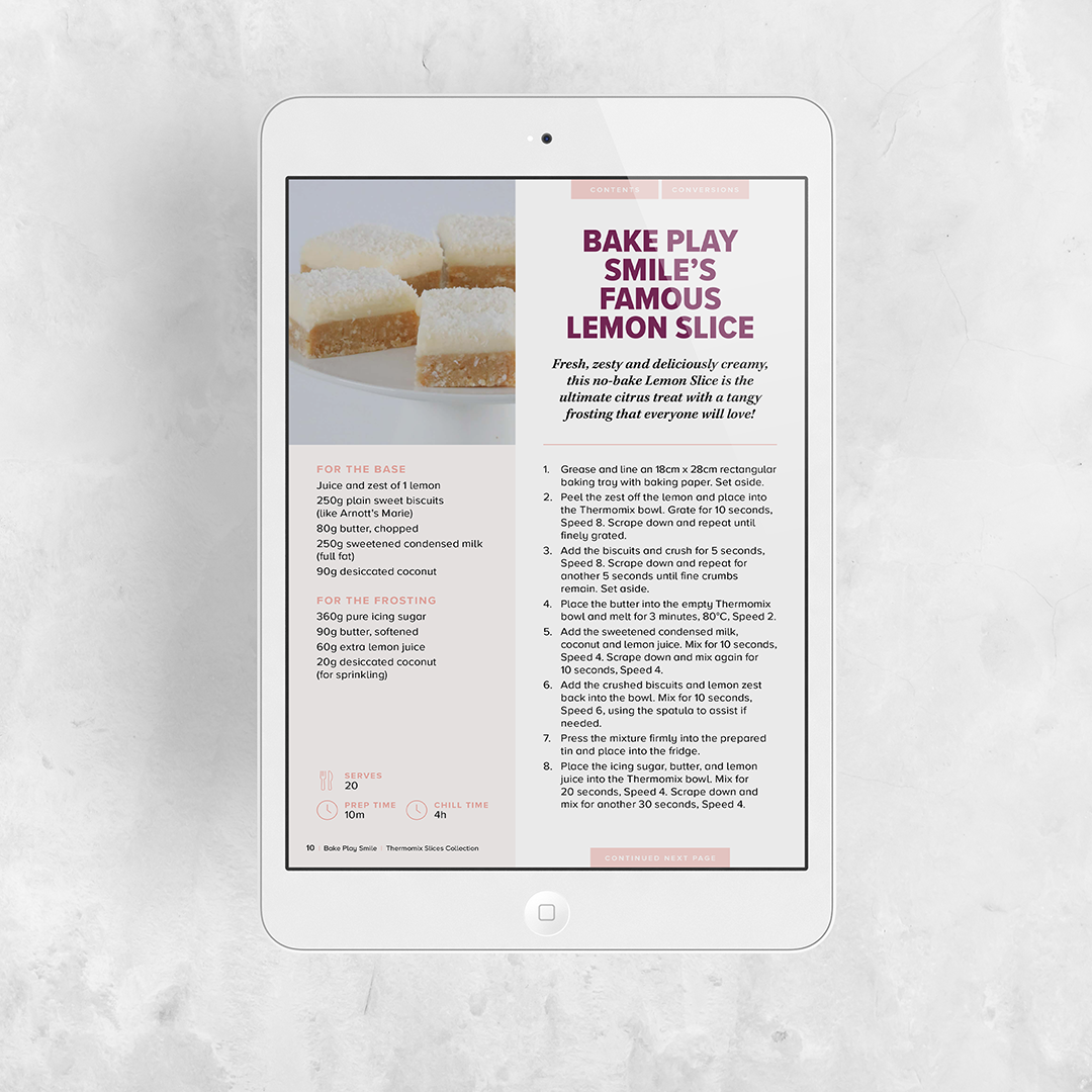 THERMOMIX SLICES EBOOK | THE ULTIMATE COLLECTION