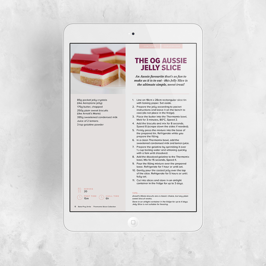 THERMOMIX SLICES EBOOK | THE ULTIMATE COLLECTION
