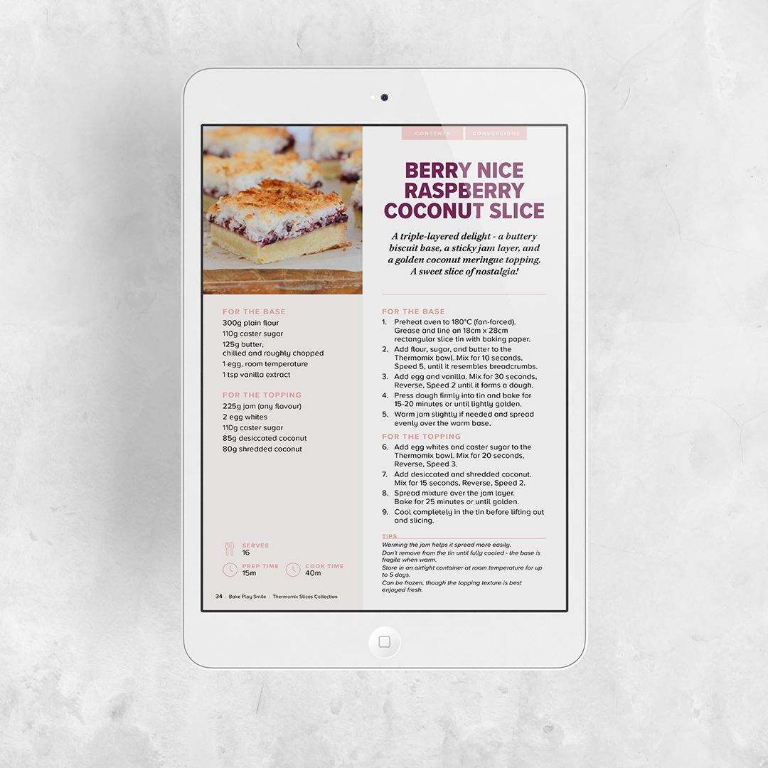 THERMOMIX SLICES EBOOK | THE ULTIMATE COLLECTION