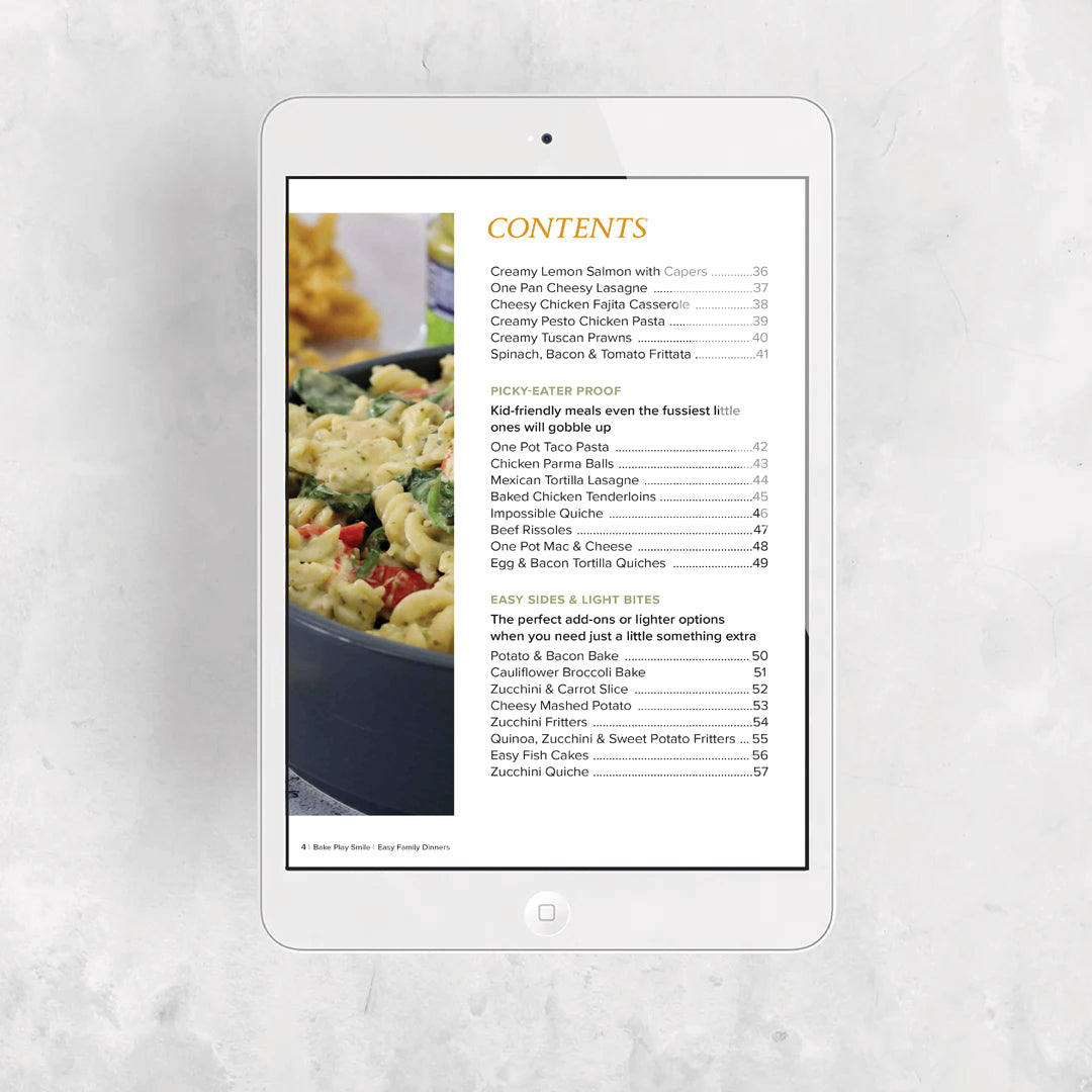 DINNER MADE EASY | 40+ FUSS-FREE MEALS FOR BUSY FAMILIES EBOOK