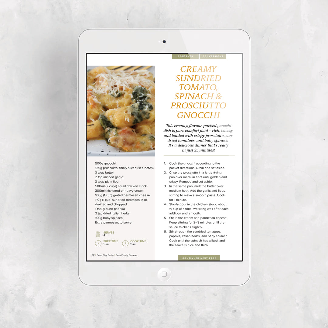 DINNER MADE EASY | 40+ FUSS-FREE MEALS FOR BUSY FAMILIES EBOOK