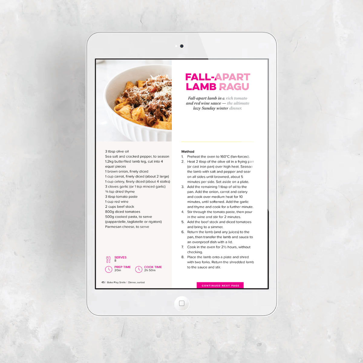 DINNER, SORTED VOL 3 | 38 SIMPLE, FUSS-FREE FAMILY DINNERS EBOOK