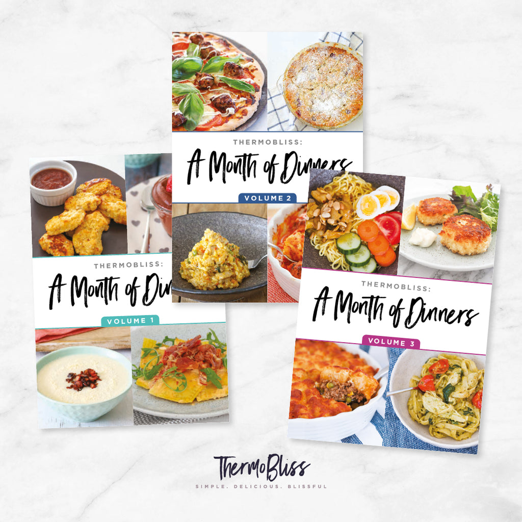A Month of Thermomix Dinners 1, 2 & 3 EBOOK Bundle