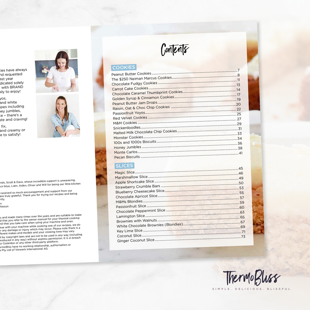 Thermomix Slices, Chocolate & Cookies and Slices EBOOK Bundle